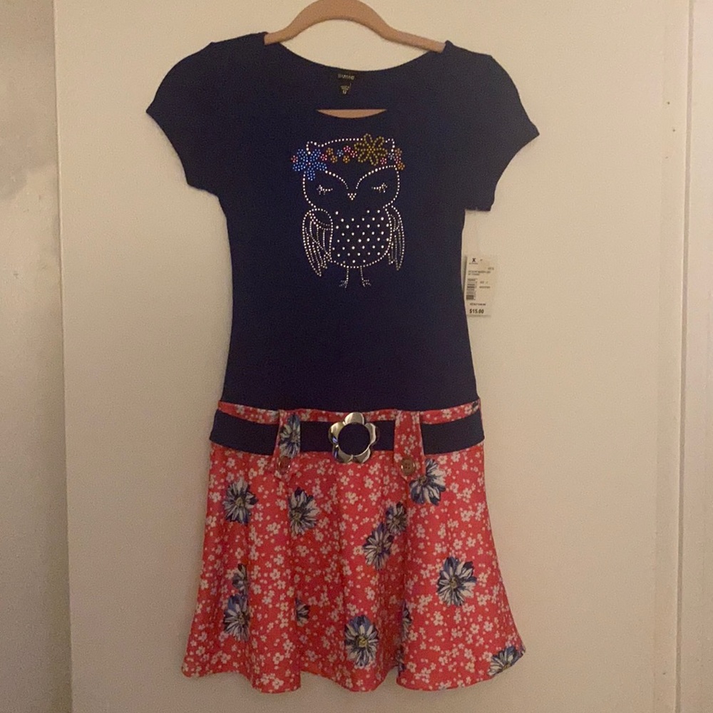 🌸New Owl & Flowers Dress🌸